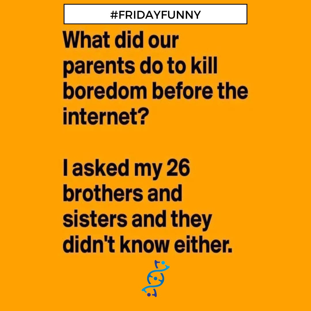 What did our parents do to kill boredom before the internet? I asked my 26 brothers and sisters and they didn't know either.